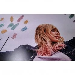 Taylorswift.com Taylor Swift Collectible Limited Edition ME Merch Lithograph With Glitter