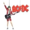 AC/DC Collectible 2020 Kurt Adler Logo & Angus Malcolm Young Christmas Ornaments
