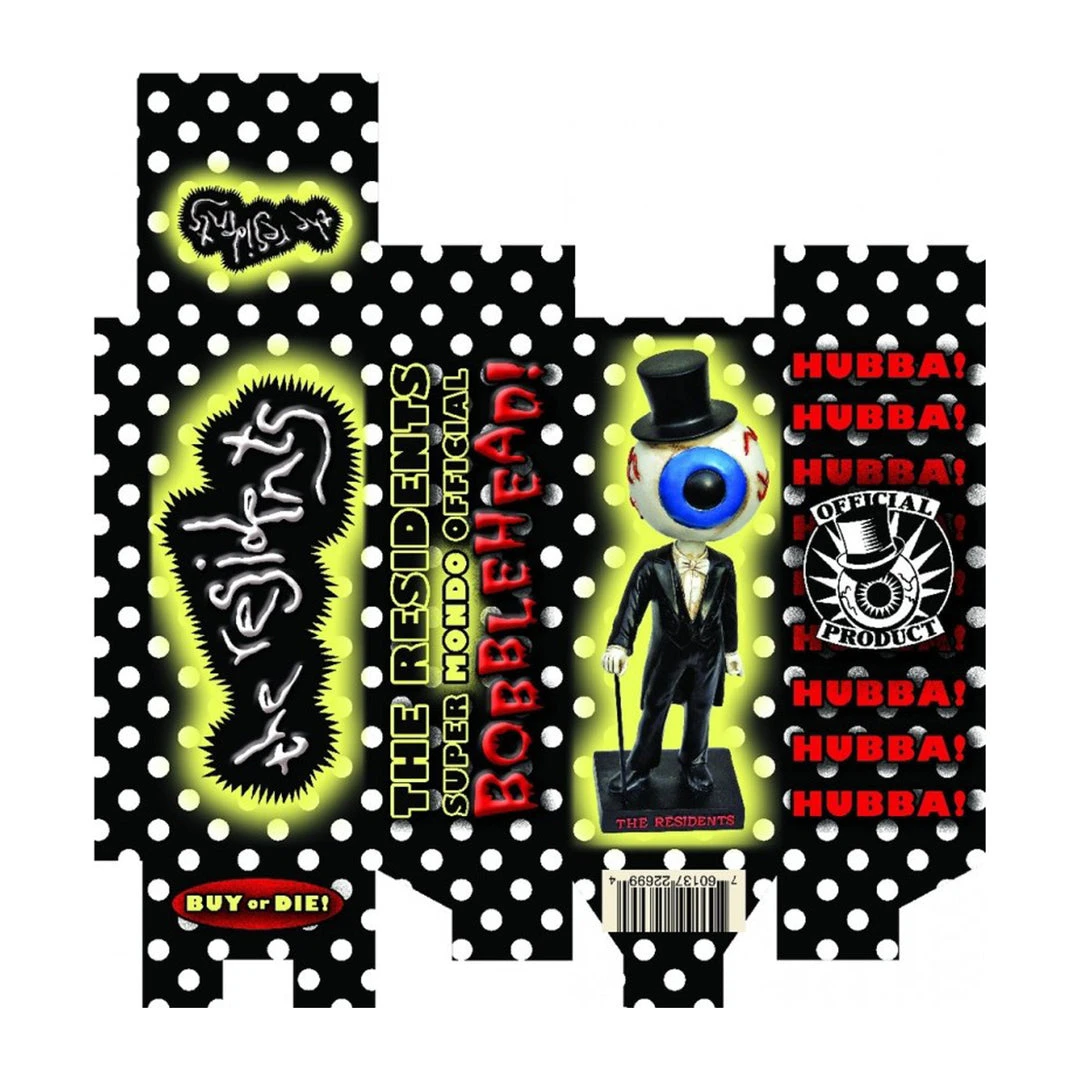 MVD Entertainment Rare Residents Collectible MVD Exclusive Classic Eyeball Limited Edition Bobblehead #92/1000