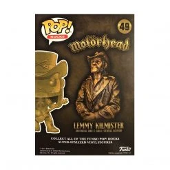 Motorhead 2017 Funko Pop! Rocks Lemmy Kilmister Gold (Golden State) Figure In Protector