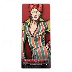 David Bowie Collectible 2019 FiGPiN Ziggy Stardust Pin #177 In Custom Display & Jewel Case