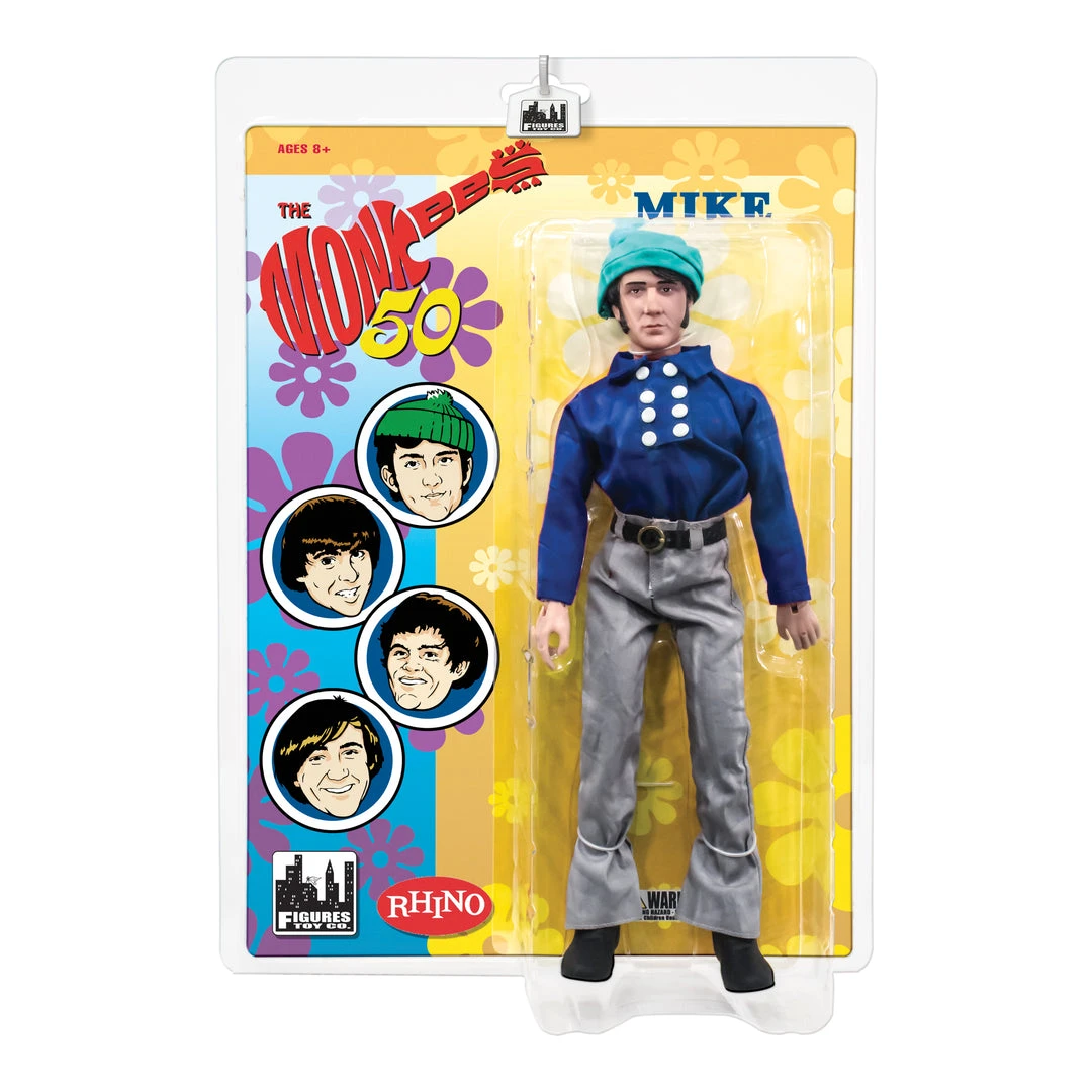 Monkees, The SOLD OUT! The Monkees Collectibles: 2016 Figures Toy Company Retro Blue Suit 12" Doll Set