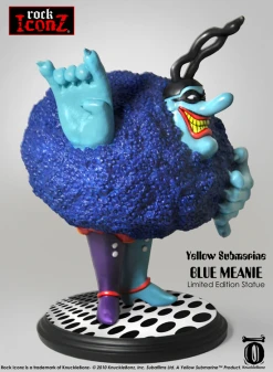 Beatles, The Beatles Collectible 2010 KnuckleBonz Yellow Submarine Blue Meanie Statue Figure