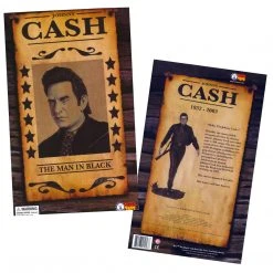 Johnny Cash Collectible 2006 SOTA Toys Man In Black / Walk The Line Figure Johhny Cash