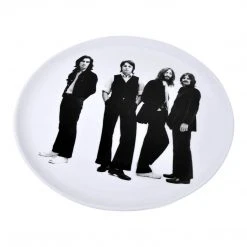 Beatles Collectible: 2014 Kurt Adler 14-Inch Fab Four Photo Melamine Ware Tray
