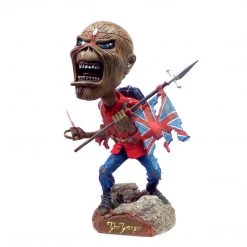 SOLD OUT! Iron Maiden Collectible: 2011 NECA Eddie Trooper Head Knocker Bobble Head Figure