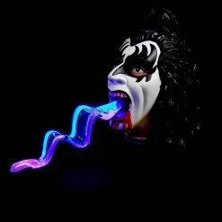 Signature Networks / Spencer's SOLD OUT! KISS Collectible: 2006 Signature Networks Bloody Demon Gene Simmons Tongue Plasma Light