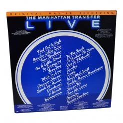 MFSL Collectors: 1979 Mobile Fidelity The Manhattan Transfer Live LP #1-022