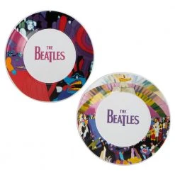 Beatles Collectibles 2016 Vandor Yellow Submarine Teacups & Saucers Set Of 2 (PP) Beatles, The