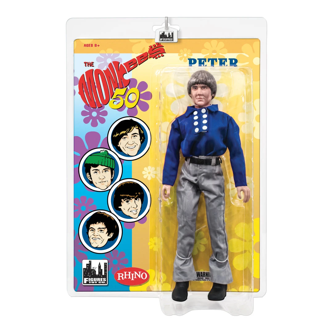 Monkees, The SOLD OUT! The Monkees Collectibles: 2016 Figures Toy Company Retro Blue Suit 12" Doll Set