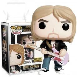 Kurt Cobain, Nirvana Nirvana Collectible 2017 Funko Pop! Rocks Kurt Cobain Loud & Live Figure Hot-Topic Exclusive #66
