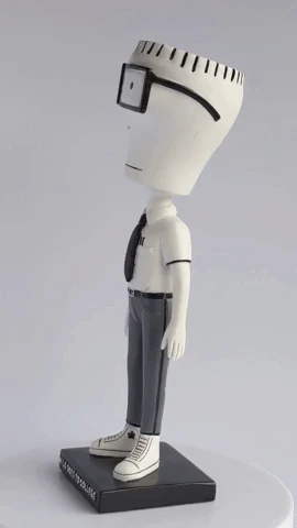 Very Rare Descendents Collectible 2020 Aggronautix Milo Goes To College Throbblehead #144/1000