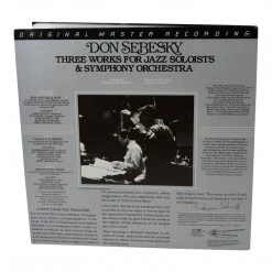 MFSL Collectors: 1979 Mobile Fidelity Don Sebesky: Three Works For Jazz Soloists And Symphony Orchestra LP #200J-3