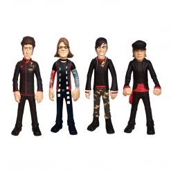 Fall Out Boy Collectible 2006 Sota Toys FOB Band Figures Boxed Set & Mini Poster