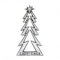 Bravado Lady Gaga Collectible 2010 Metal Christmas Tree 3