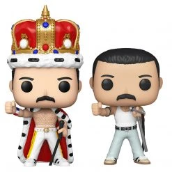 In Stock - Queen 2020 Funko Pop! Rocks Freddie Mercury King & Gaga Figure Set