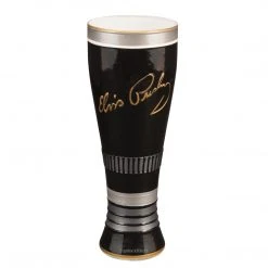 Elvis Presley Collectible Vandor 2014 King Of Rock N Roll Hand Painted 20 Glass