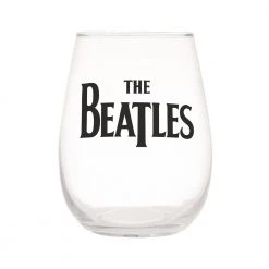 Beatles Collectibles Vandor 2018 Abbey Road 18 Oz Contour Glasses - Set Of 2