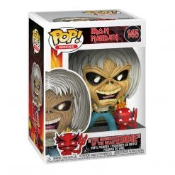 Iron Maiden Collectible 2018 Handpicked Funko Pop! Rocks Figure Set Of 4 In Protector Displays