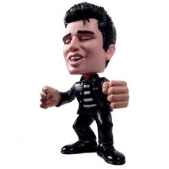 Elvis Presley Movie Collectible: 2009 Funko Force Jailhouse Rock Figure In Blue Lid Display Case