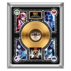SOLD OUT! KISS Collectible Love Gun Limited Edition 24 Kt Gold Record Album LP Framed