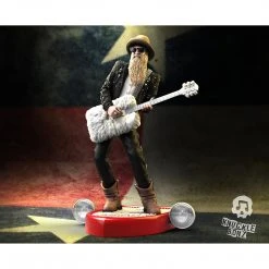 SOLD OUT! ZZ Top Collectible 2018 KnuckleBonz Rock Iconz Billy Gibbons Statue Figure