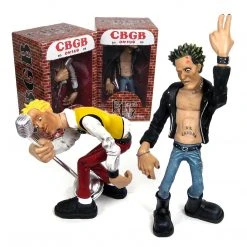 Stronghold Group SOLD OUT! Sex Pistols Collectibles: 2003 CBGB Punx Club Figures - Maxx & Badd Apple Aka Sid Vicious And Johnny Rotten