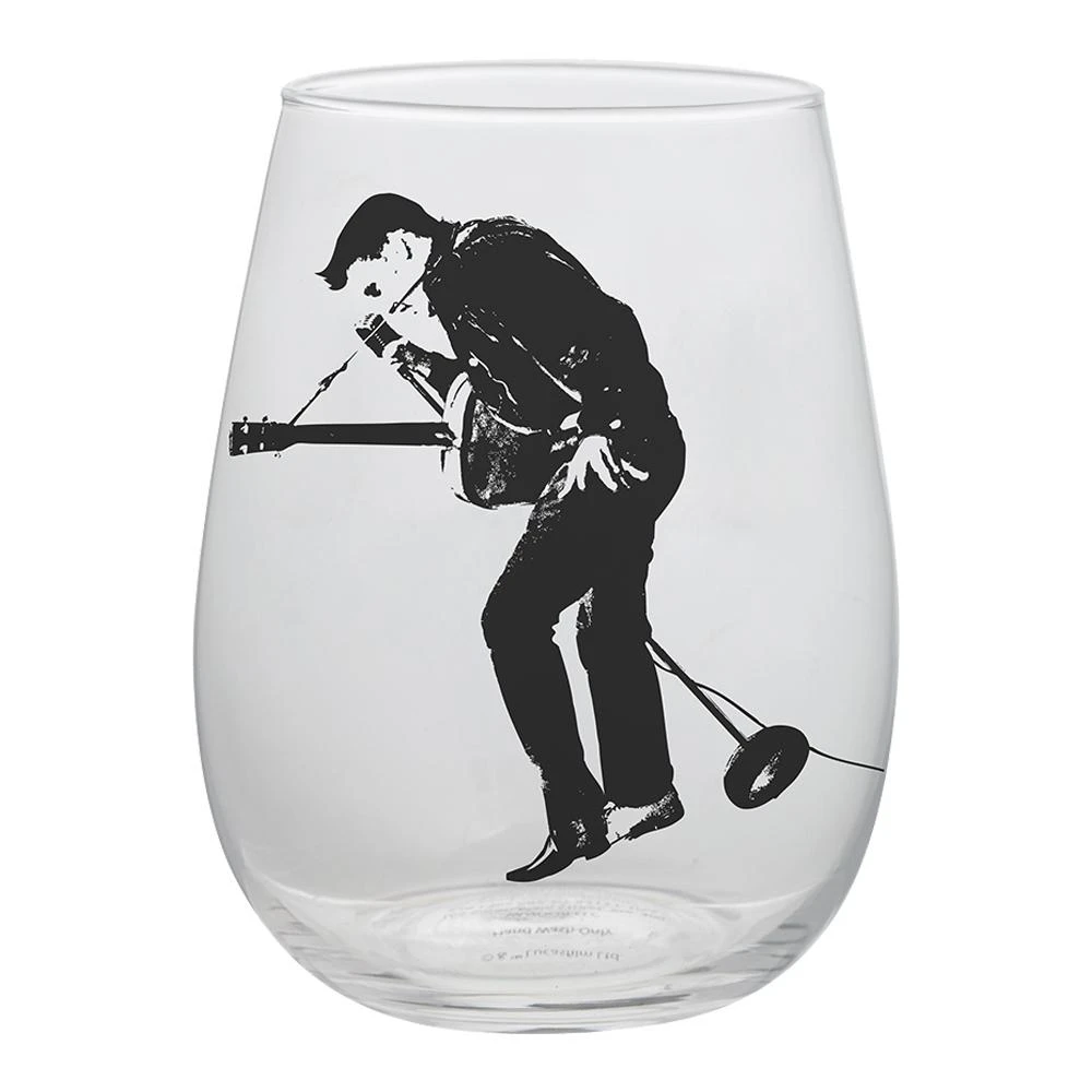 Elvis Collectibles Vandor 2018 Elvis Presley 18 Oz Contour Glasses - Set Of 2