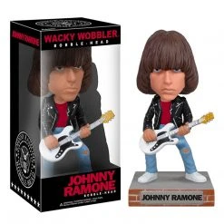Ramones, The Ramones Collectibles: 2010 Funko Johnny & Dee Dee Wacky Wobbler Set - Bobbleheads
