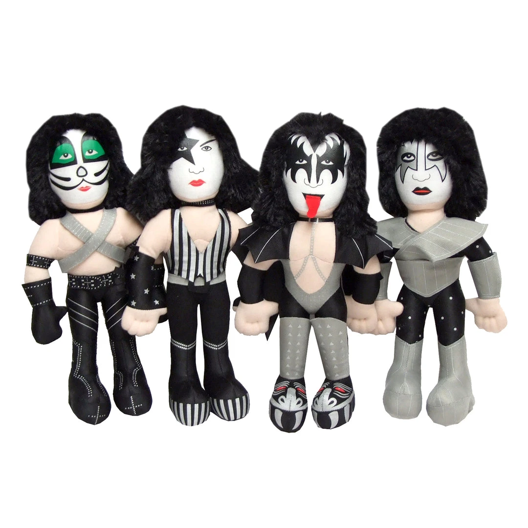 SOLD OUT! KISS 2013 Factory Entertainment KISS Love G Band Members Plush 12" Dolls