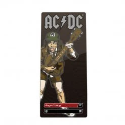 AC/DC Collectible Handpicked 2017 FiGPiN Angus Young High Voltage Pin & Display