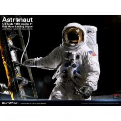 Apollo 11 Collectible 2021 Blitzway 1/4 Scale 1969 Astronaut Moon Landing Statue