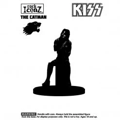 KISS Collectible 2016 KnuckleBonz Rock Iconz Alive II Peter Criss Statue