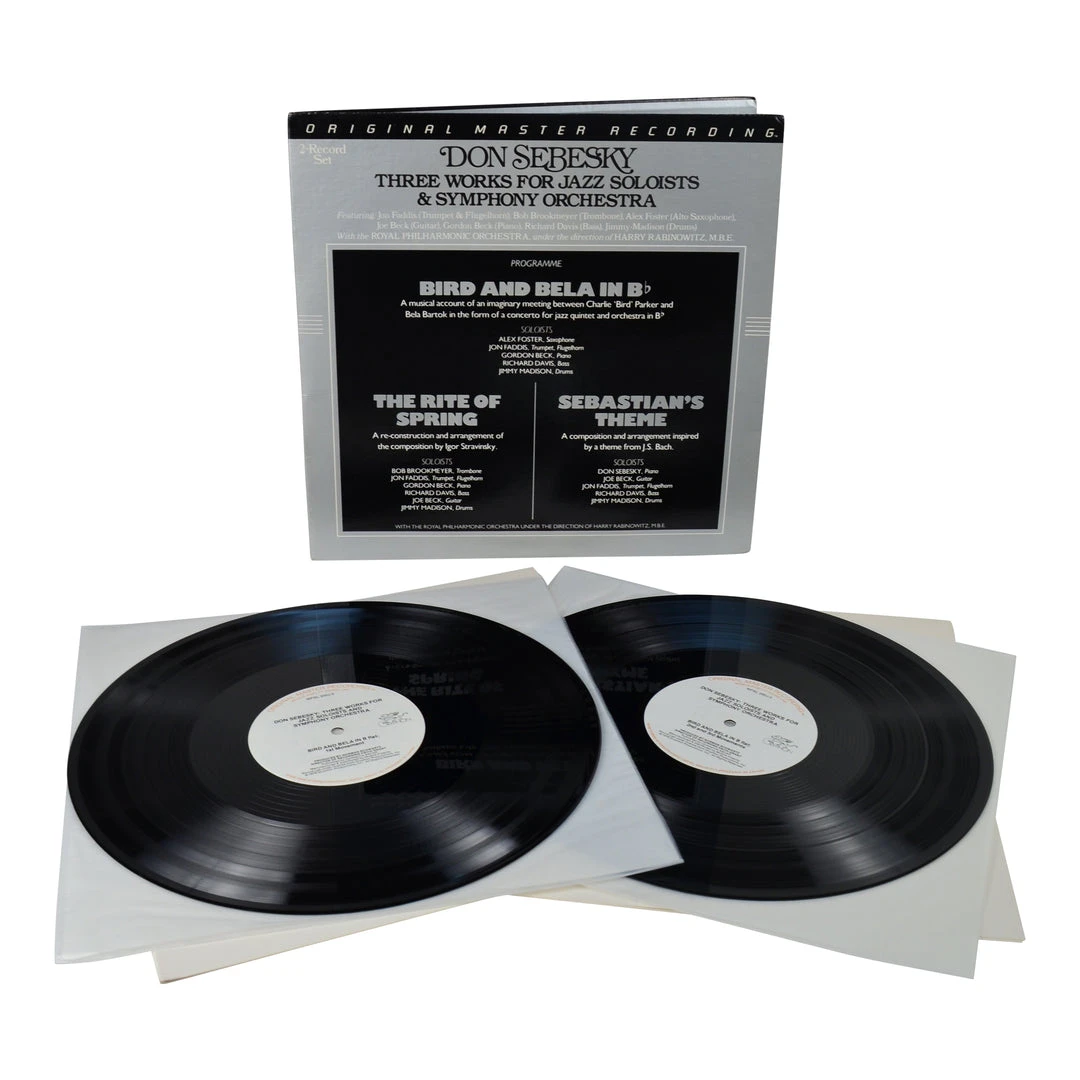 MFSL Collectors: 1979 Mobile Fidelity Don Sebesky: Three Works For Jazz Soloists And Symphony Orchestra LP #200J-3