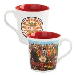 The Beatles 2018 Vandor The Sgt Pepper's Lonely Hearts Club Band Album 12 Oz Mug