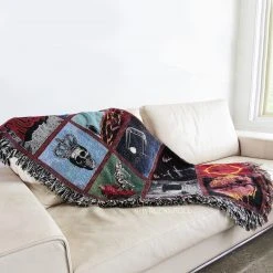 RUSH 2020 Collectible LP Album Cover Logos Woven Blanket/Wall Hanging 50