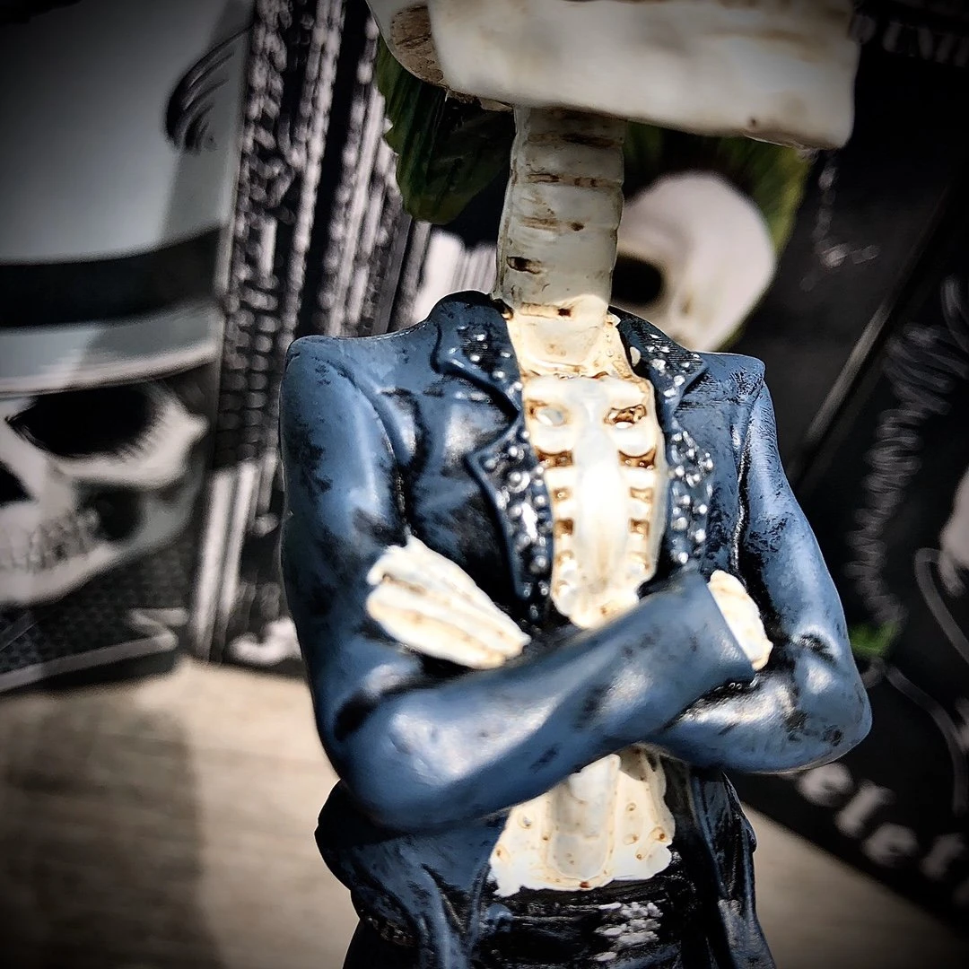 Rancid 2020 Aggronautix Skeletim Throbblehead V2 Limited Edition Of 1000