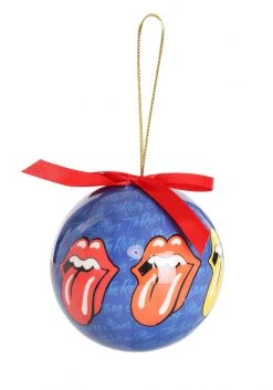 Rolling Stones Collectible: 2014 Bravado 3.25" Christmas Ornament In Gift Box Rolling Stones, The